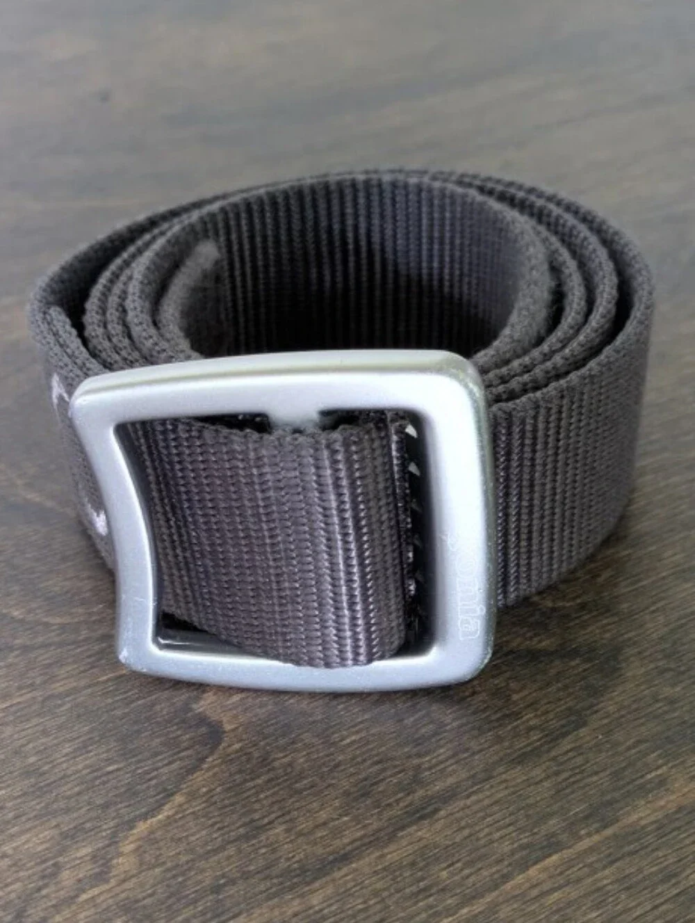Patagonia Tech Web Belt Forge Gray
